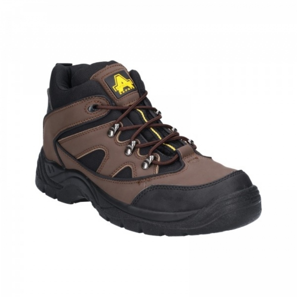 Amblers Vegan Safety Boot Brown FS152 Aston Pharma