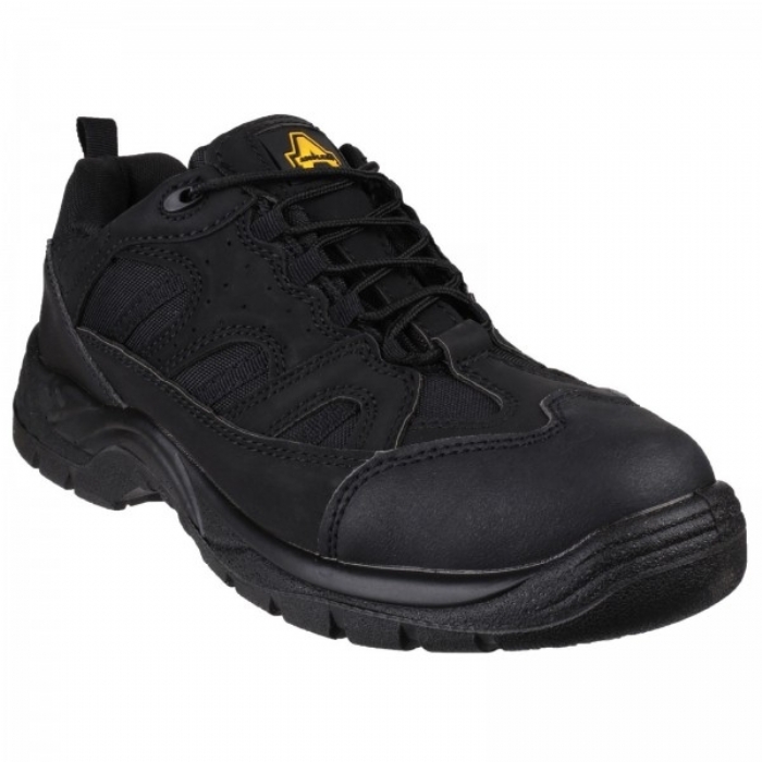 Amblers Safety Black Vegan Safety Shoe/Trainer FS214