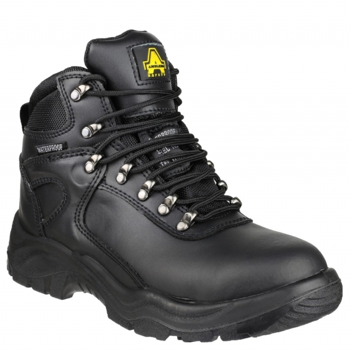 Amblers Waterproof Safety Work Boots Black FS218