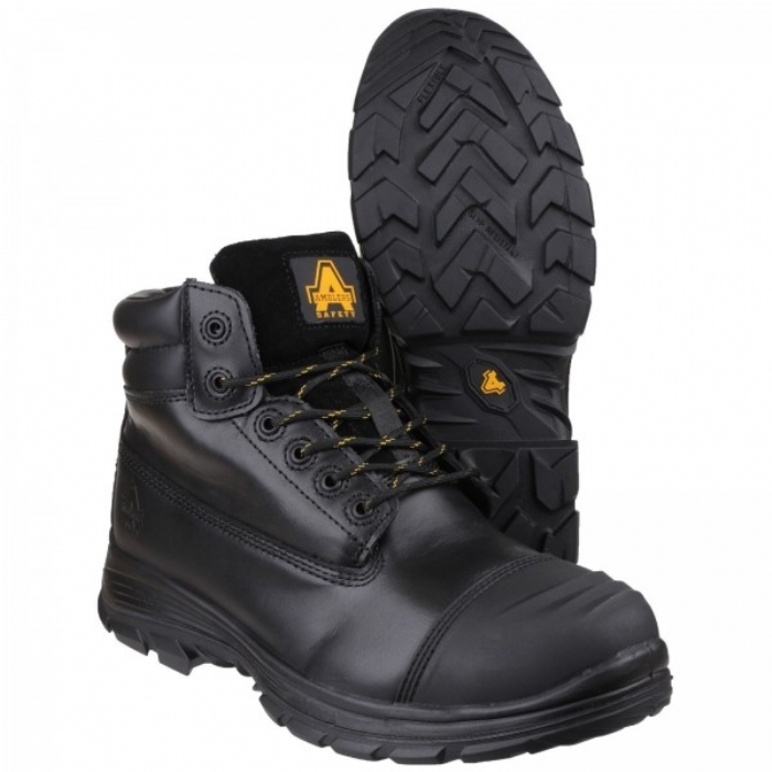 Amblers Brecon S3 Internal Metatarsal Safety Boot Black FS301