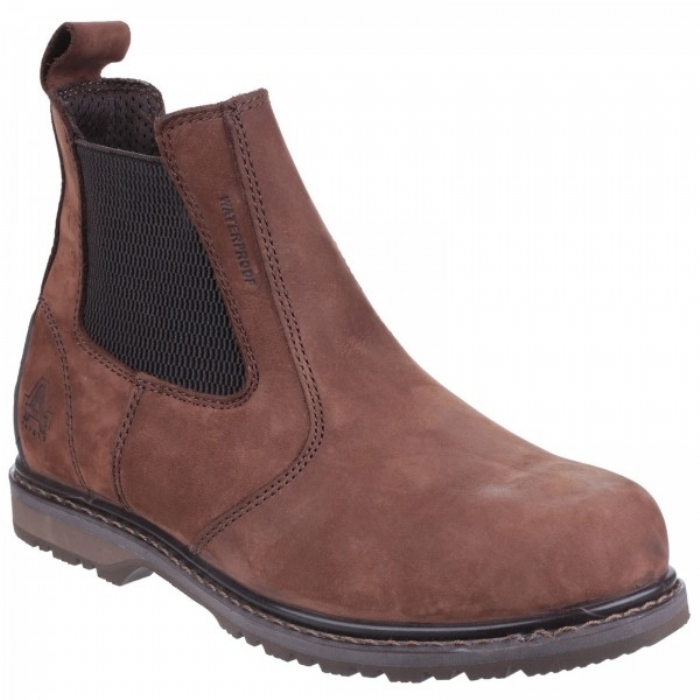 Amblers Sperrin Injected Welt WP Dealer Boot Brown AS148