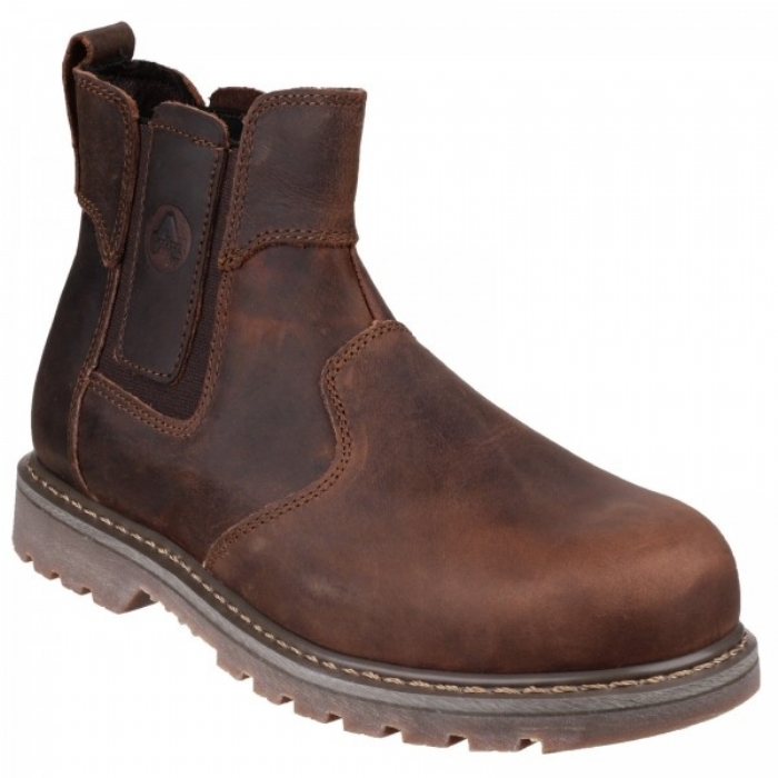 Amblers SBP Safety Dealer Work Boot Brown FS165