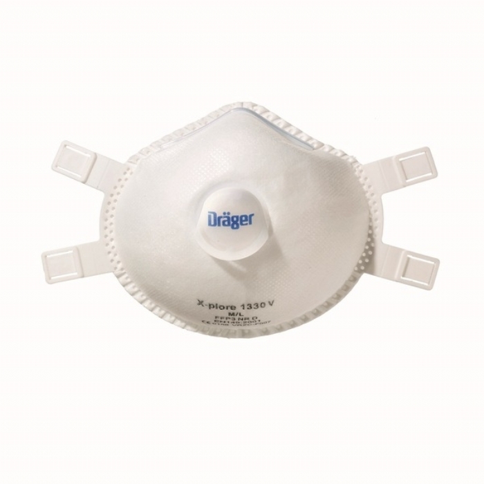 Drager X-plore 1330V FFP3 Valved Moulded Respirator