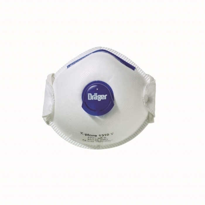 Drager X-plore 1310V FFP1 Moulded Respirator