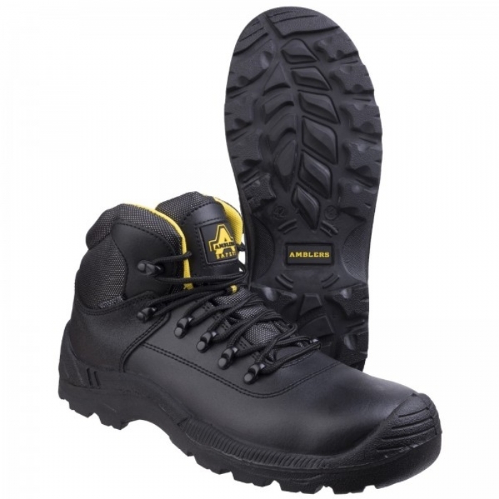 Amblers Waterproof Safety Work Boot Black FS220