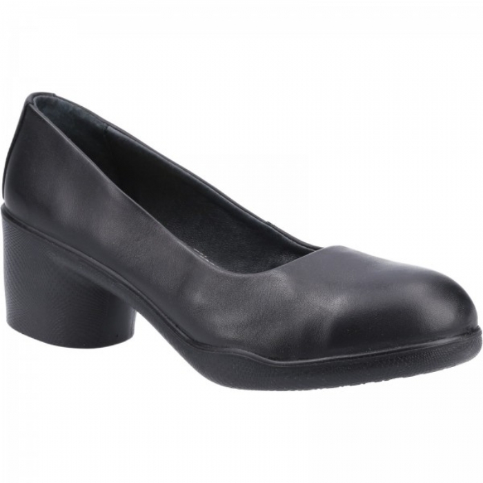 Amblers Brigitte Womens Safety Court Shoe Black AS607