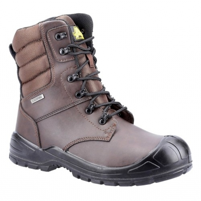 Amblers Hatfield Hi Leg Safety Boot Black AS240