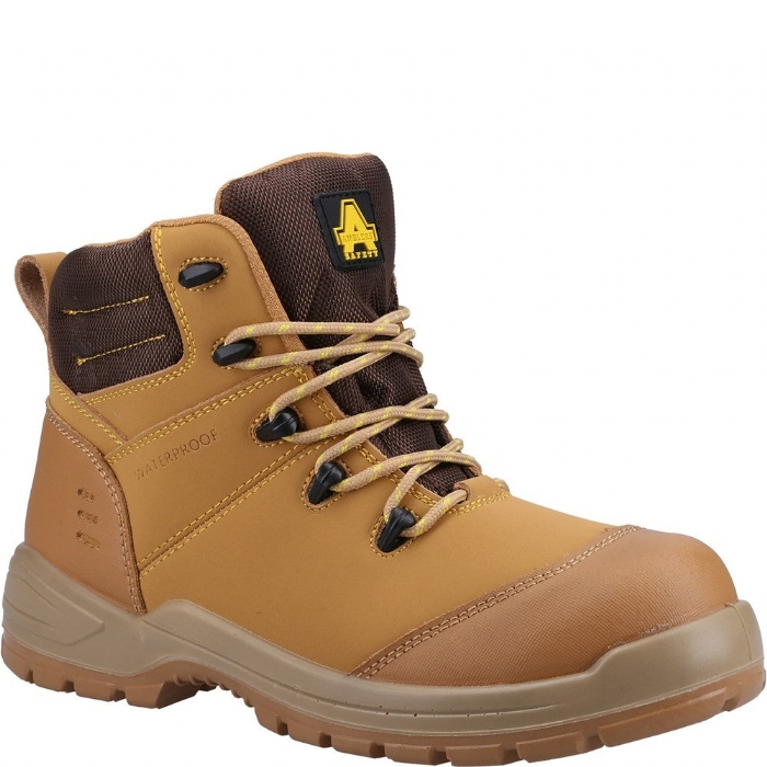 Amblers Friston S3 WR SRC Metal Free Safety Boot Honey AS308C