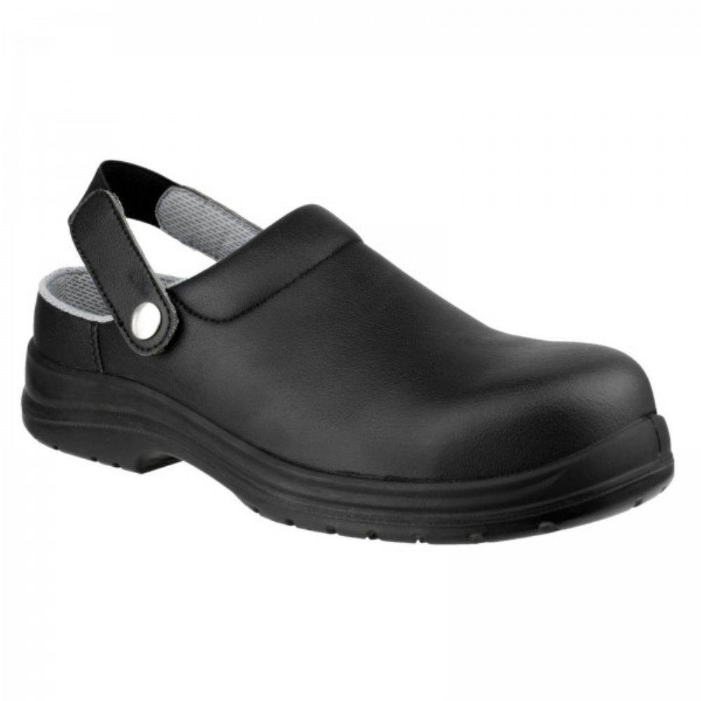 Amblers FS514 Safety Work Clog Shoes Black | Aston Pharma