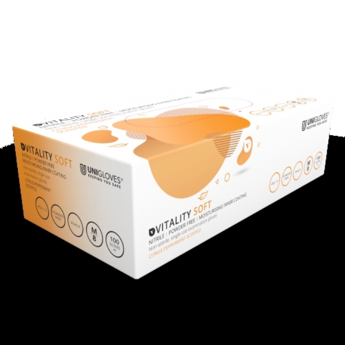 Vitality Soft Nitrile Citrus Dental Glove