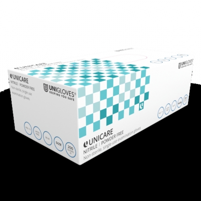 Unicare Soft Nitrile Medical Gloves