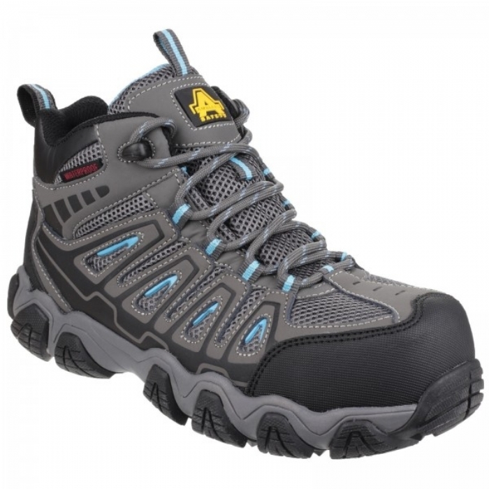 Amblers Waterproof Ladies Non-Metal Safety Hiker Boot AS802