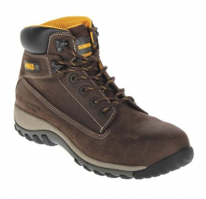 DeWalt Hammer Brown Nubuck Brown Non-Metallic Safety Boot. D3