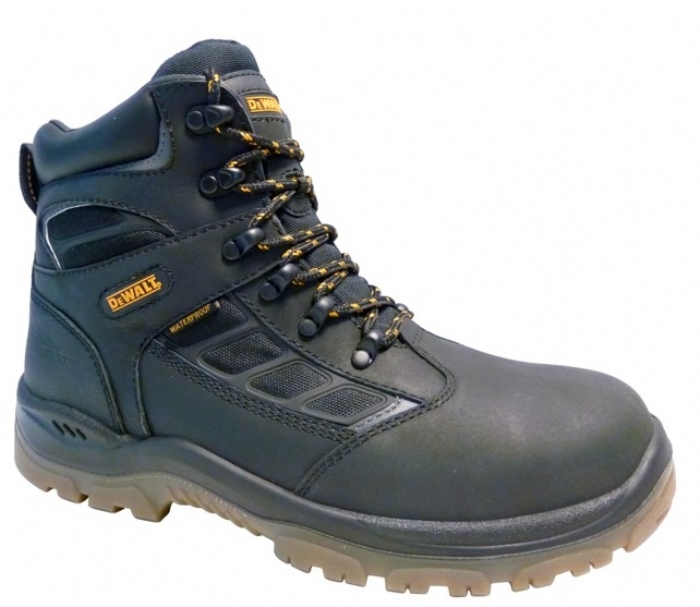 DeWalt Hudson Black Waterproof Safety Boots. D9