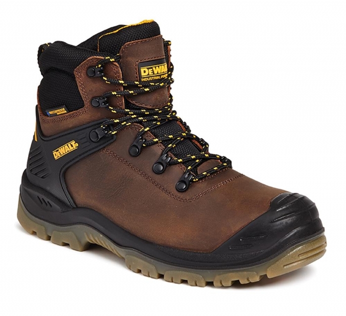 DeWalt Newark Brown Safety Boots. D12