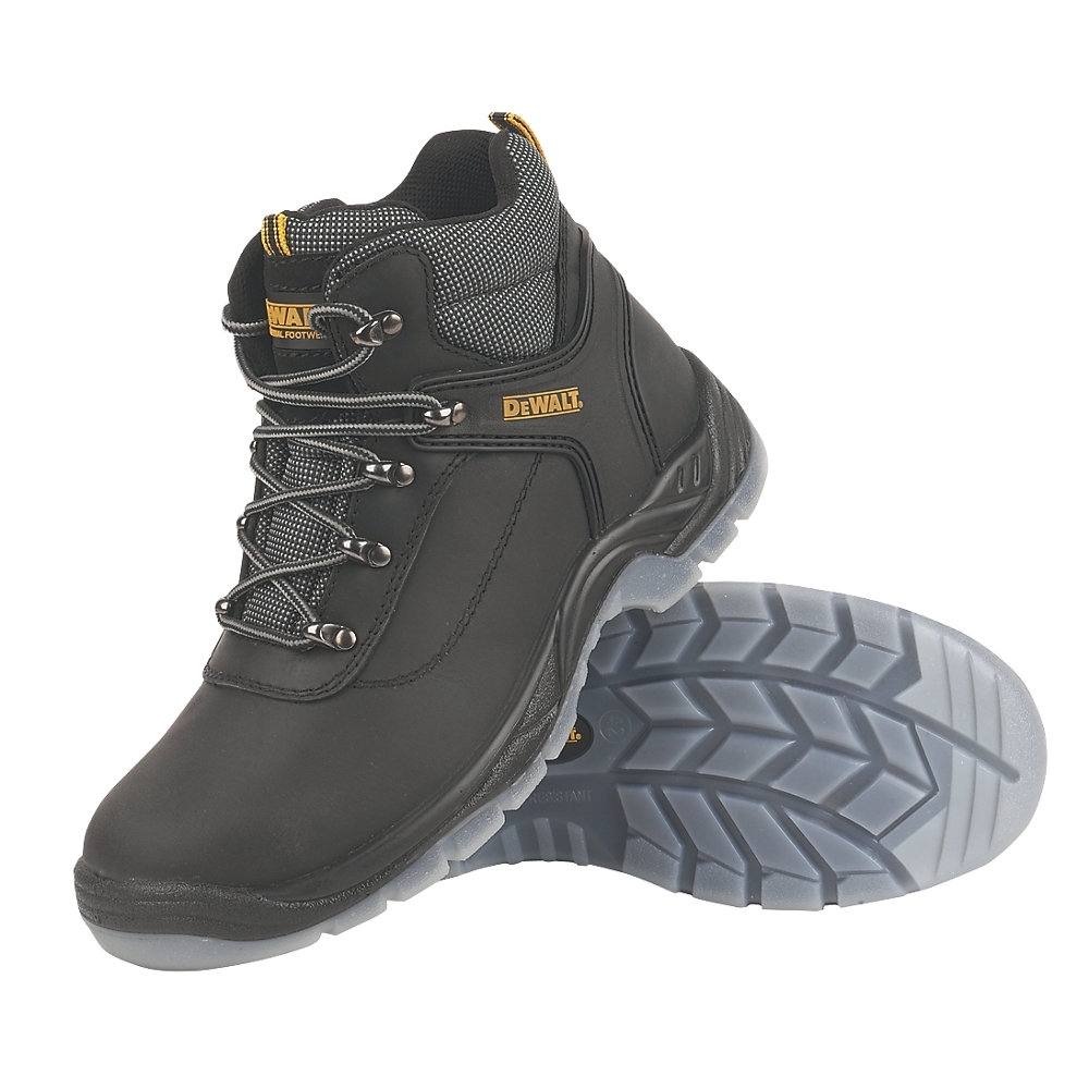 DeWalt Nickel Safety Boots Black. D013 Aston Pharma