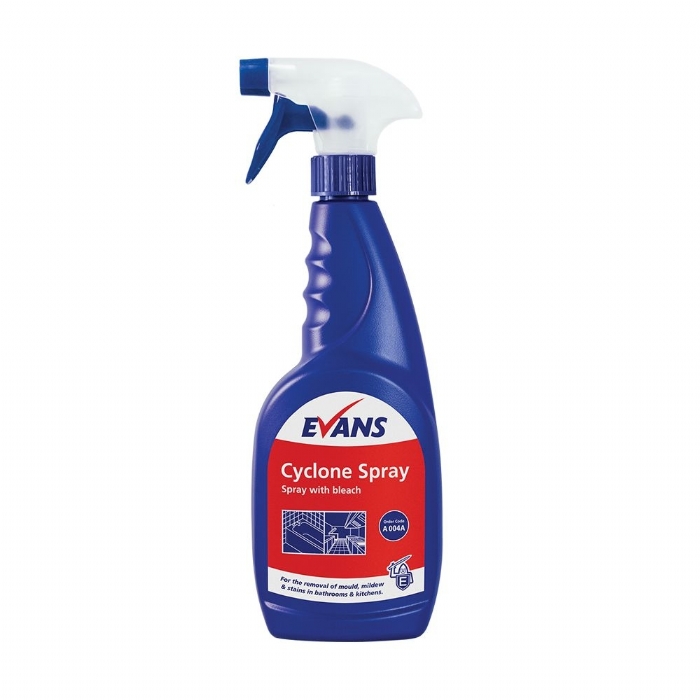 Evans Cyclone Spray with Bleach 750ml