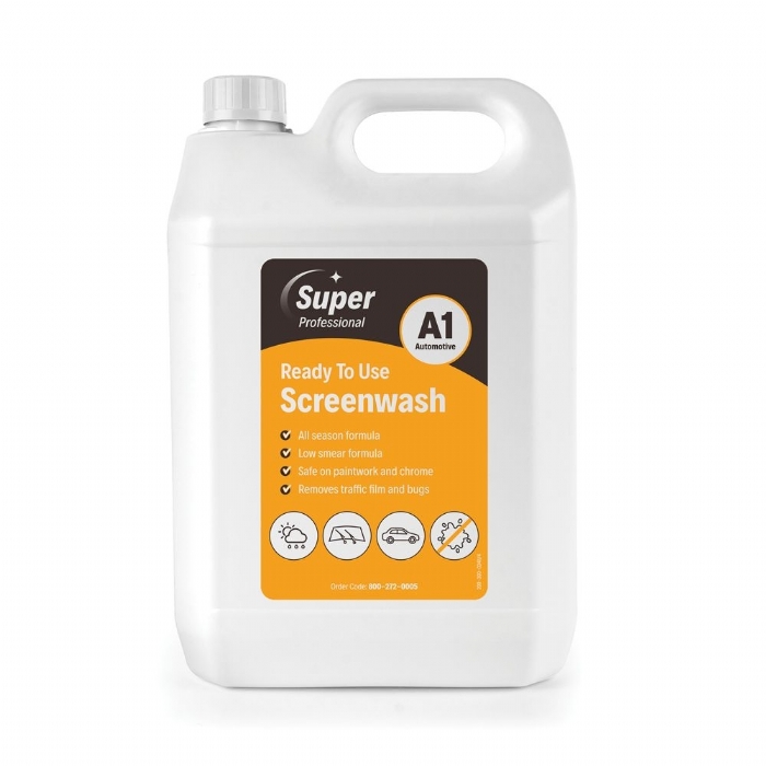 Super Ready to Use Screenwash - 5 Litre