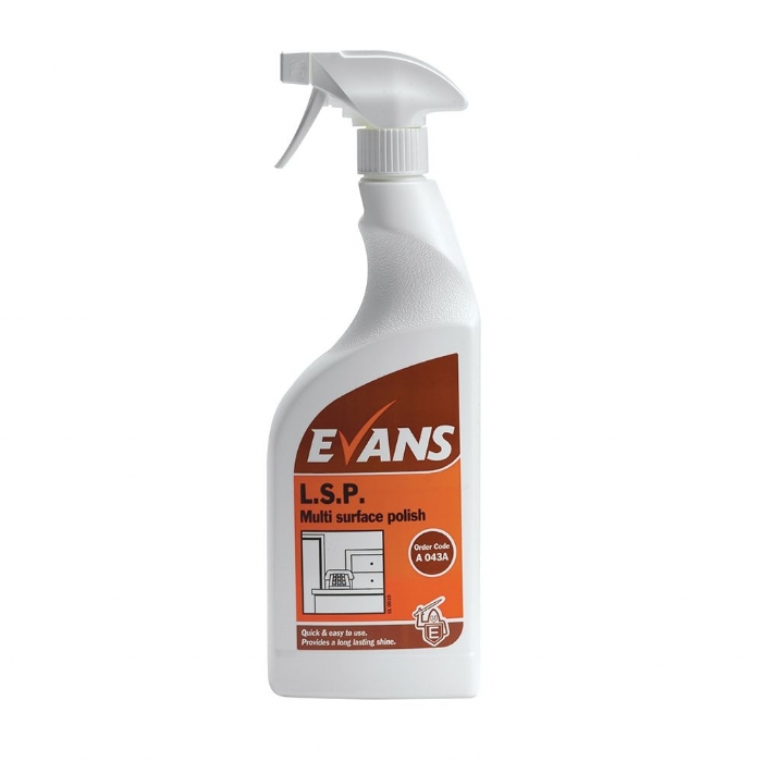  Evans L.S.P. Multi Surface Liquid Spray Polish 750ml