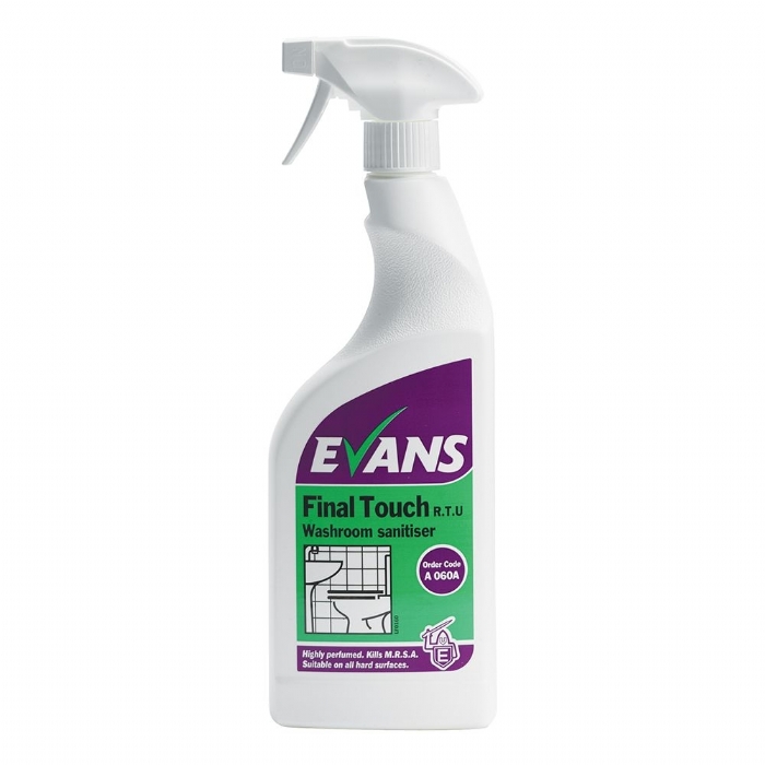 Evans Final Touch Bactericidal Cleaner - 750ml