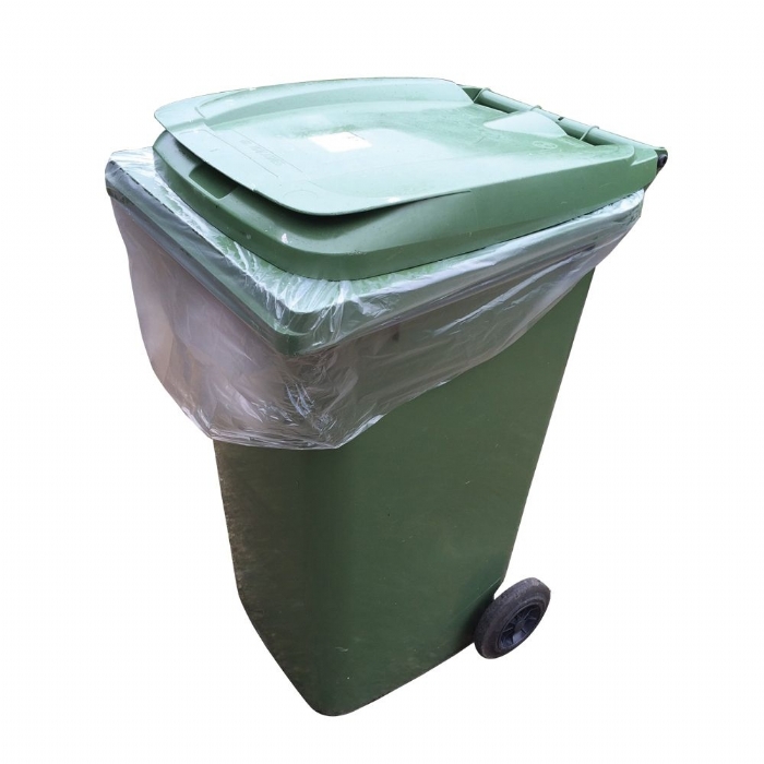 Clear Wheelie Bin Liners