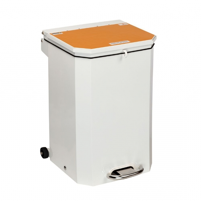Sunflower Pedal Operated Waste Bins - 50 litre