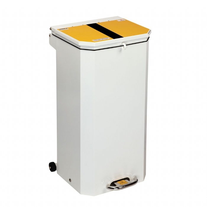 Sunflower Pedal Operated Waste Bins - 50 litre