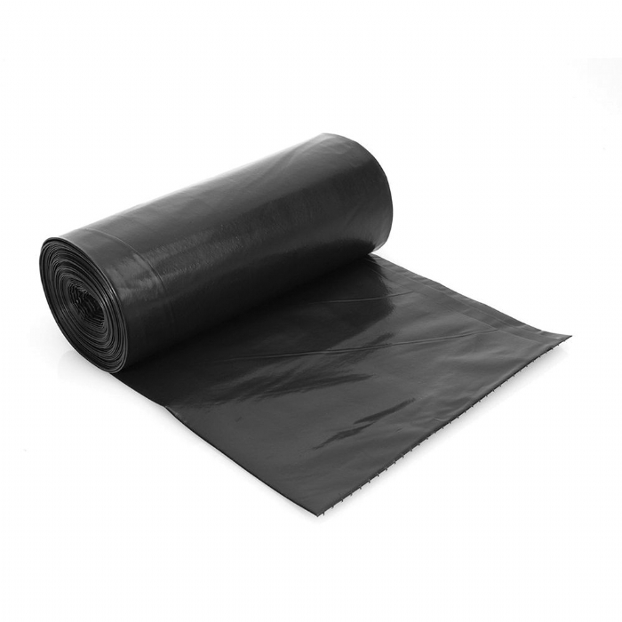 Black Refuse Sacks on a Roll - Heavy Duty