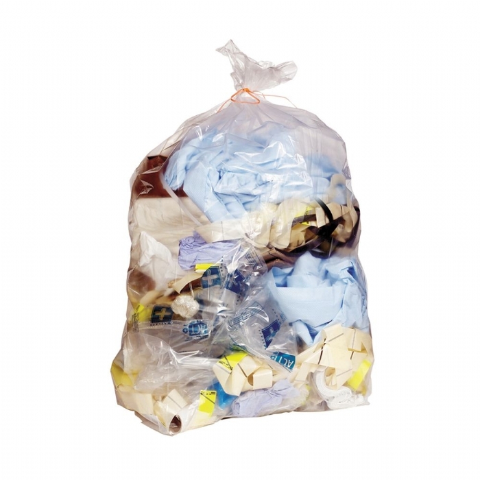 Clear Refuse Sacks - Medium Duty