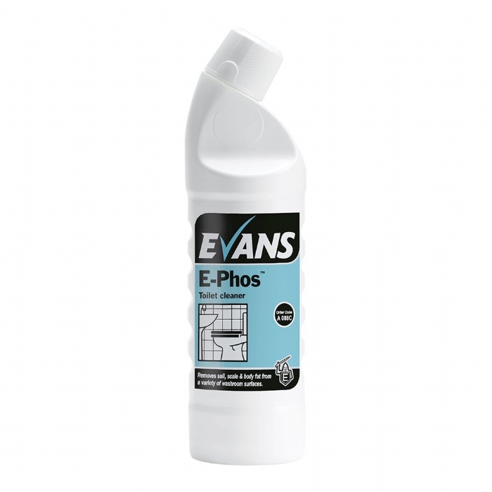 Evans E-Phos Toilet Cleaner & Sanitiser - 1 Litre