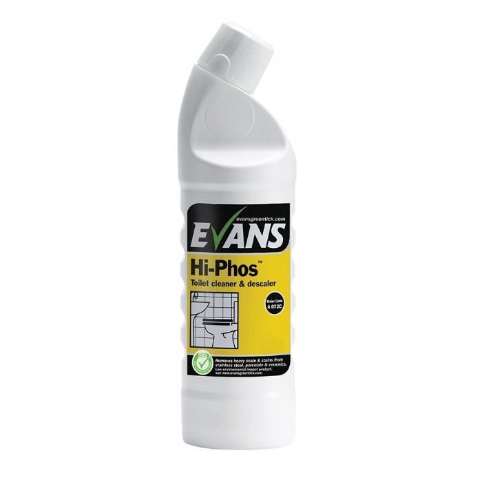 Evans Hi-phos Toilet Cleaner & Descaler - 1 Litre