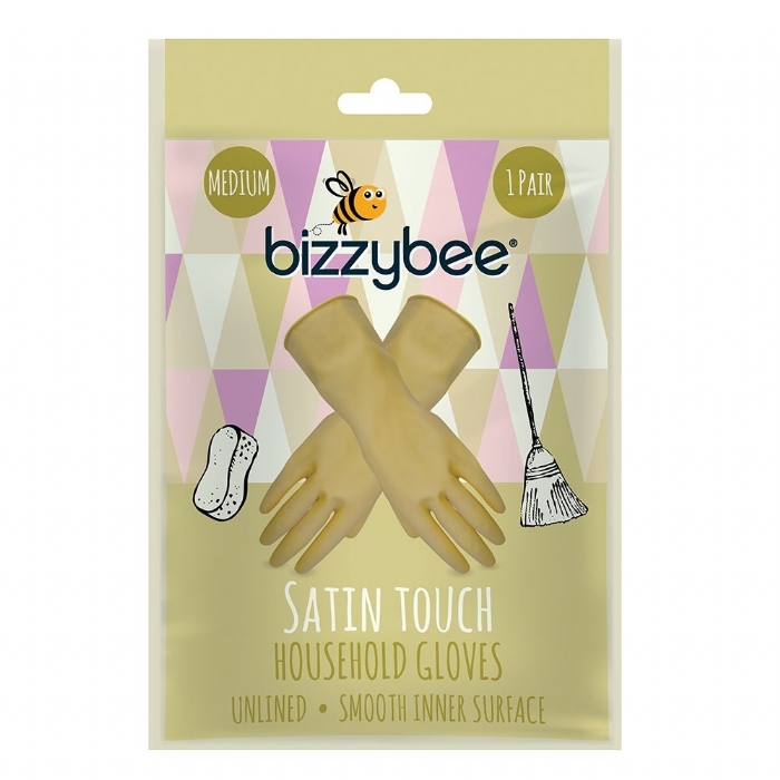 Bizzybee Satin Touch Household Gloves