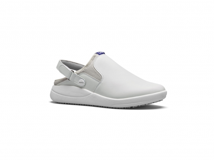 Toffeln SmartSole Clog - White