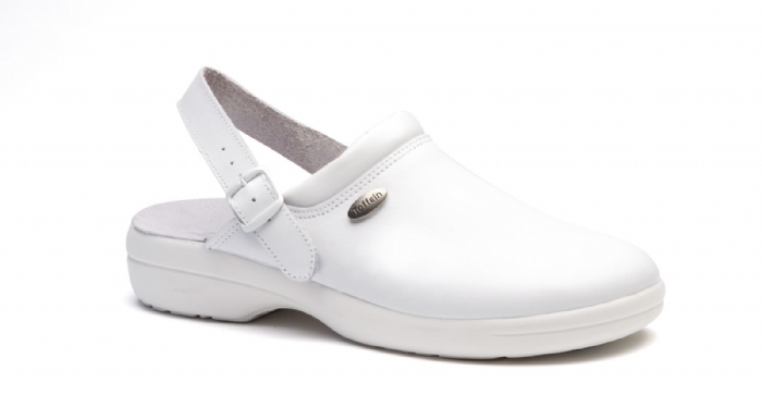 Toffeln FlexLite - White (With heel strap)