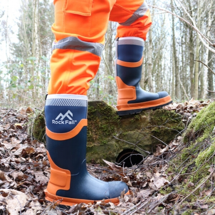 Rock Fall Silt Safety Wellington Boot RF290