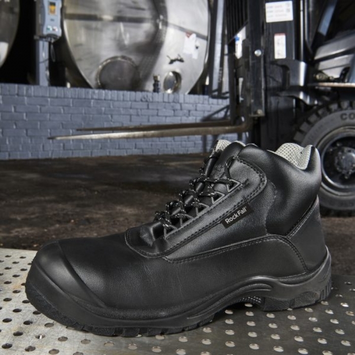 Rock Fall Rhodium High Specification Safety Boot RF250