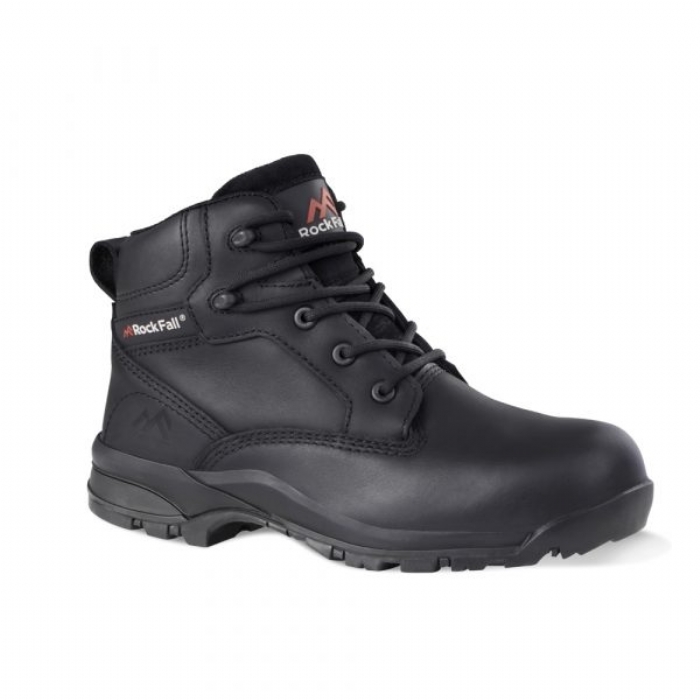 Vixen Rock Fall Onyx Black Womens Fit Waterproof Safety Boot VX950A