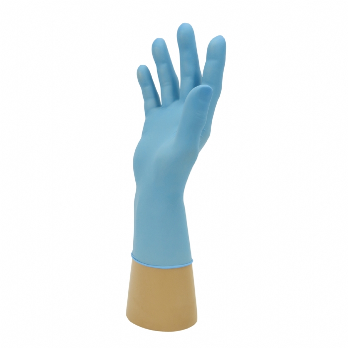 GN90 Hand Safe Blue Powder Free Nitrile Gloves - Stretchy