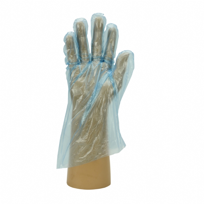 GD51 Blue polythene disposable glove
