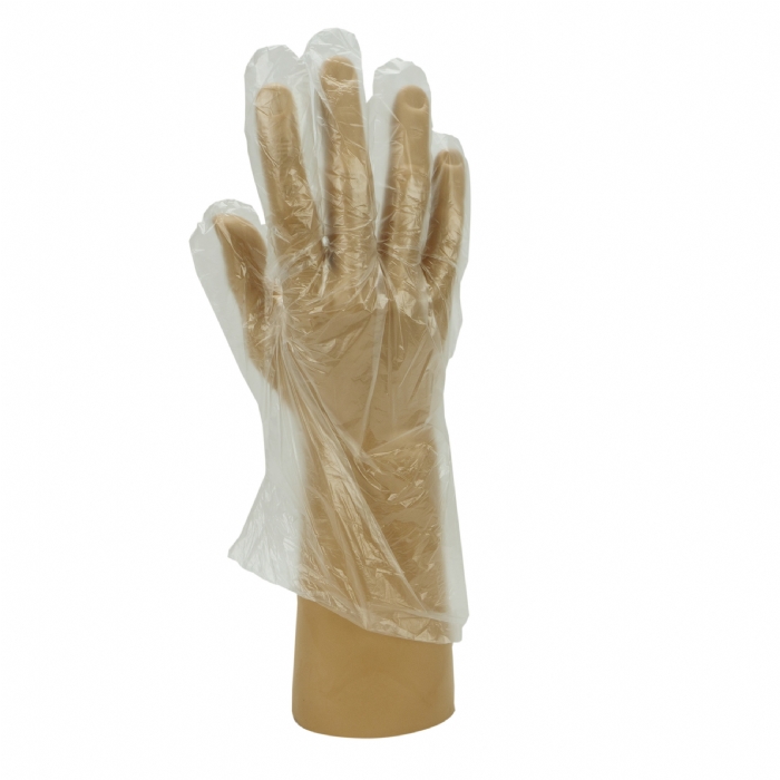 GD52 Clear polythene disposable glove