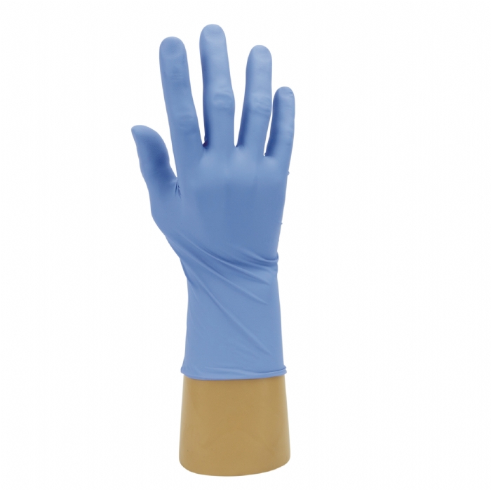 Extra Strong Blue Nitrile Powder Free Gloves