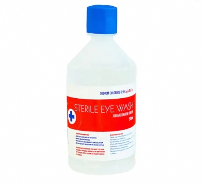 Eye Wash 500ml Bottle - Sterile