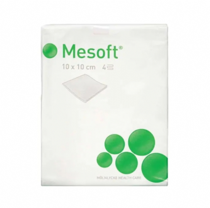 Mesoft 4ply Non Sterile Gauze Swabs - 10cm x 10cm