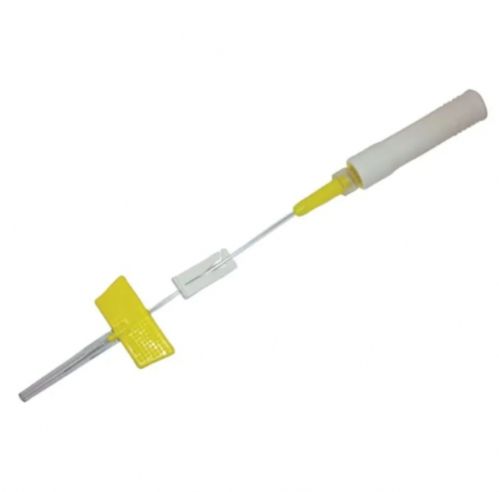 BD SafTIntima Integrated Safety Catheter Yellow 24g x 19mm PRN