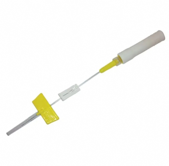 BD SafTIntima Integrated Safety Catheter Yellow 24g x 19mm PRN