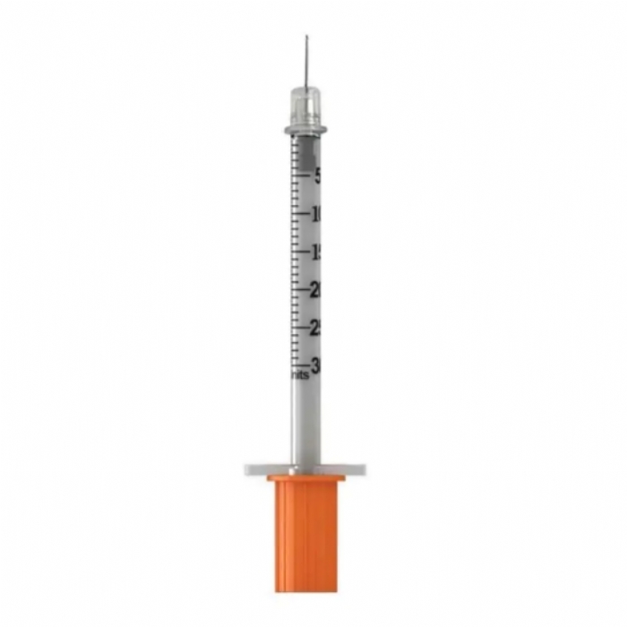 BD Micro-Fine Insulin Syringe & Needle 0.5ml, 30g x 8mm