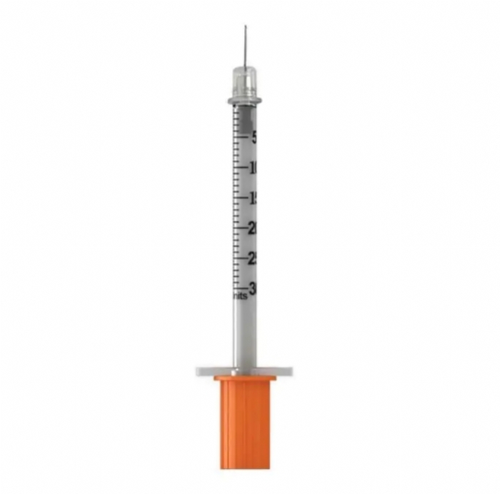 BD Micro Fine Insulin Syringe & Needle 1ml, 29G x 12.7mm