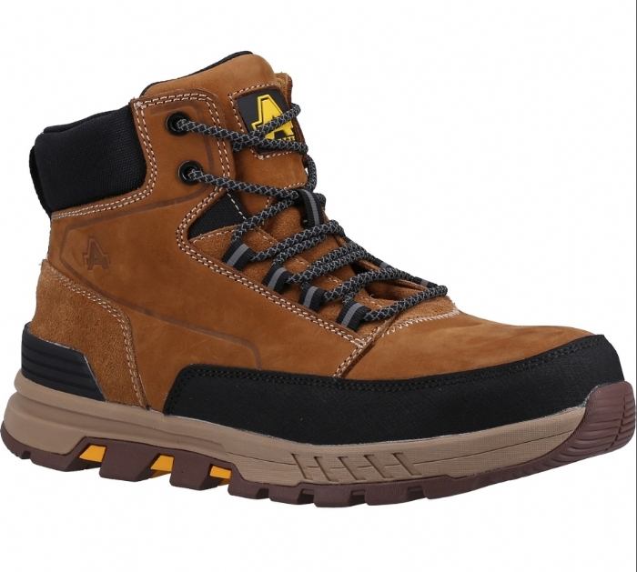 Amblers Corbel S3 HRO SRC Safety Boot Brown AS262