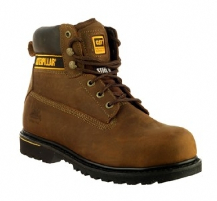 Caterpillar S3 Holton Brown Safety Boot