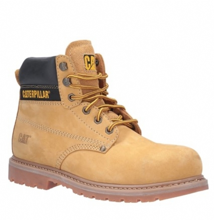 Caterpillar Powerplant SB Safety Boot Honey